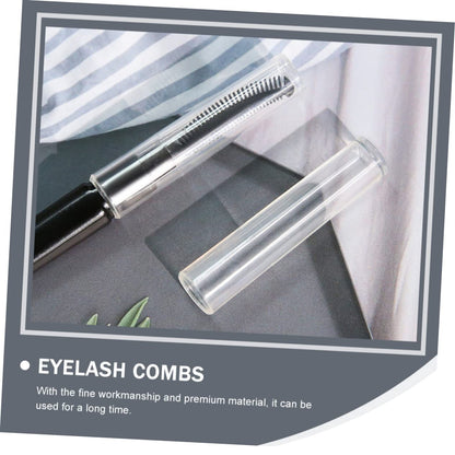 12Pcs Portable Eyelash Brush for Women Soft Silicone Eyelash Makeup Tool for Natural Application and Grooming Performance for Makeup Enthusiasts